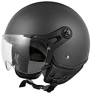 KSK Jethelm BOWL V2 Schwarz – ECE R 22.06 zugelassen – Größe XL (61cm) – ABS-Schale