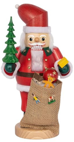 Richard Glässer Seiffen Nussknacker Weihnachtsmann Erzgebirge