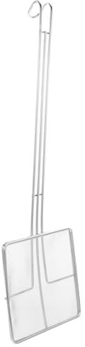 Zerodeko Espumadera Cuadrada De Acero Inoxidable Malla Fina Utensilio De Cocina Para Filtrar y Impurezas Freidoras Herramienta Duradera y Fácil De Limpiar