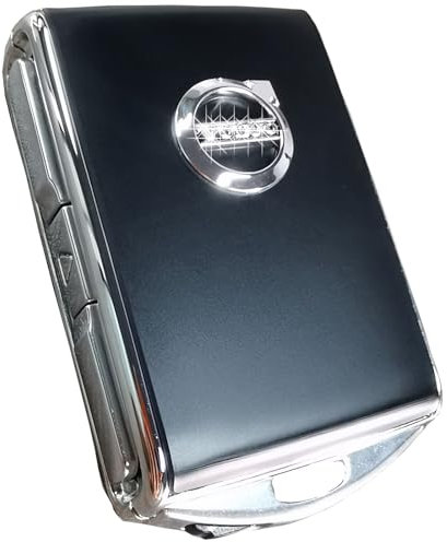 Autoschlüssel Abdeckung Fob Fall für Volvo XC40 XC60 XC90 V60 V90 S60 S90 Autoschlüssel Ersatz Shell (Matte Black)