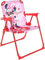 GIFTIDEAZZ Folding Play Chair for Kids - Portable & Sturdy, Featuring Fun Character Designs - Perfect for Indoor/Outdoor Play, Easy Storage (Minnie Mouse Pink Foldable Chair)