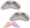 2 Stück 3D Engel Flügel Silikon Formen, Aromatherapie Gips Kuchen Kerzenform DIY Handgemachte Seife Handwerk Schokolade Fondant Formen