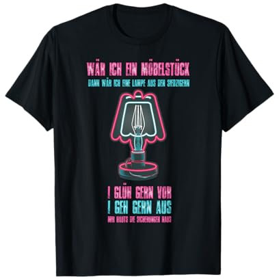 Wackelkontakt - Lampe aus den 70ern T-Shirt