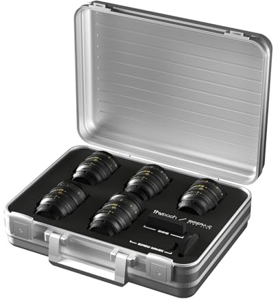 Thypoch Kit 5 Full-Frame Cinema Simera-C 21/28/35/50/75 mm T1.5 (M Mount)