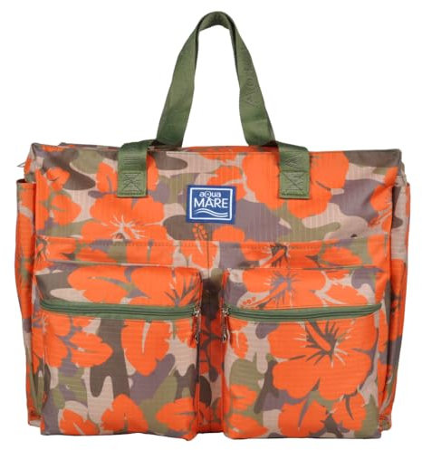 Aqua di Mare 22906, Borsa Mare Donna, Arancione, 48x21x39cm