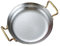 KICHOUSE Paellera Inoxidable Doble Asa Sartén Resistente al Desgaste Cocinar Olla de Cocina Reutilizable Accesorio de Cocina Hogar Restaurantes