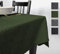 Rollmayer Hersteller abwaschbar Tischdecke Wasserabweisend/Lotuseffekt (Melange Grün 333, 150x350cm) Leinenoptik Tischtuch mit pflegeleicht Fleckschutz, Rechteckig, 4 Farbe & Größe wählbar