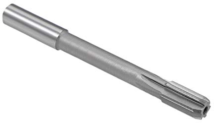 sourcing map Gerade Schaft HSS H8 Reibahle 10,5mm Schnittdurchmesser Maschine Fräser