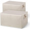 Lesfit Aufbewahrungsbox Stoff, 43x34x23 cm, 2er Set