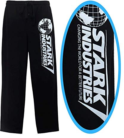 Bioworld Iron Man Stark Industries Logo Men's Pajama Pants
