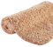 Tapis de Salle de Bain, Microfibre Douces Absorbant avec Fond en Caoutchouc Antidérapant Tapis de Bain,pour la Bebe Baignoire,Salle de Bain,Marron, 60 x 90 cm