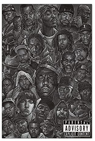 Erik Poster Hip Hop All Star - Kunstdruck Poster 61 x 91,5 cm