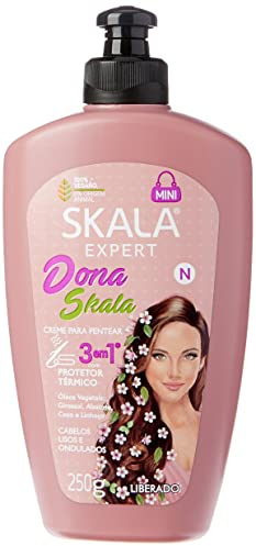 SKALA - Dona Skala Haarstyling-Creme - 250g - Pflegende Maske mit pflanzlichen Ölen - Stärkt das Haar & verleiht Glanz - Vielseitig als Conditioner, Co-Wash oder Styling-Creme einsetzbar