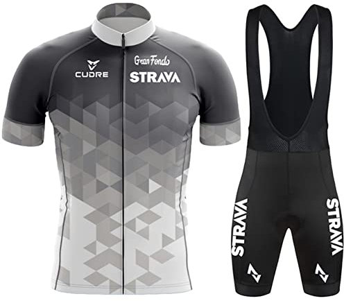 Radtrikot Set,Fahrradtrikot Herren,Atmungsaktives Sommer Kurzarm Fahrradtrikot Kurzarm + Radhose,Fahrradbekleidung Set für Fahrrad Rennrad MTB (10,XXL)