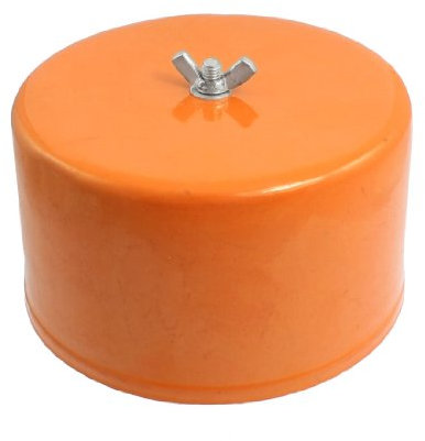 Ruilogod Sostituzione del compressore d'aria 1 PT maschio filettatura arancione del filtro del filtro metallico arancione