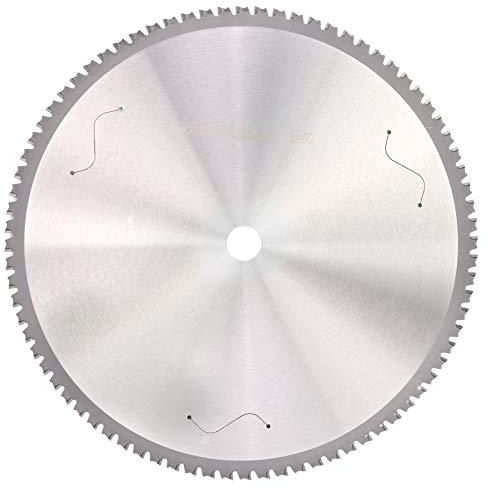 Agatige Tischkreissägeblätter, 355 x 2,6 x 2,0 x 25,4 mm 80T Schnellarbeitsstahl Kreissägeblatt Metallkreissägeblatt Scheibe für Kreissägen, Gehrungssägen, Tischkreissägen