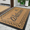 Yimobra welcome door mat, Heavy Duty Sturdy Front Mats for Home Entrance Outdoor Indoor,Non Slip Backing, Exterior Mats for Outside Patio Porch Farmhouse, 75 x 43 cm, Yellow