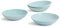 Royal Doulton Pasta Bowls, Stoneware, Designed to Mix & Match, Gordon Ramsay Maze Pasta Bowl 24cm 9.5in Blue, Set of 4