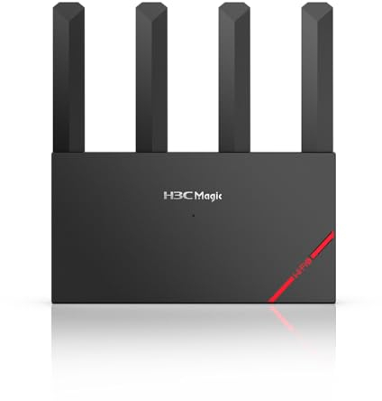H3C Magic NX30 Wi-Fi 6 WLAN Router 2402 Mbps 5 GHz, 574 Mbps 2.4 GHz,1 × Gigabit WAN Port, 3 × Gigabit LAN Ports