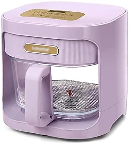 HaoAMZ Visual Electric Oven - Multifunction Air Fryer, Automatic Oil-Free, 4.5L, Pink