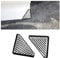 JNNJ 2Pcs Auto Tür Ecke Anti-Scratch Abdeckung, Auto Vordertür Ecke Anti-Kollision Abdeckungen, Universal Protector Eckenschutz Aufkleber Für Autotüren(Silber)