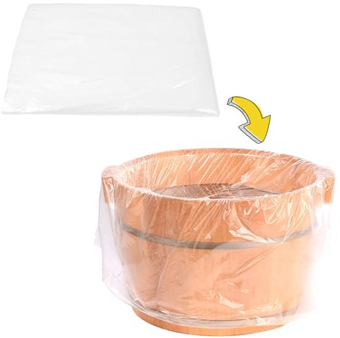 Beaupretty 100st Einweg-beckenbeutel Und Fußbeutel 100 Stück (55-65) Fußbeckeneinlagen Einweichbeutel Fußwannentasche Fußeimertaschen Pediküre Liefert Draussen Fußsack Sport Reisen