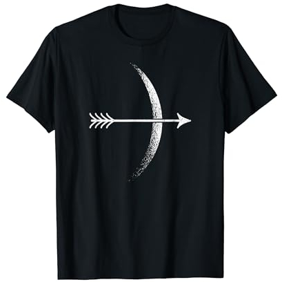Bogenschießen Bogenschütze Mond Bogensport T-Shirt