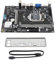 Bewinner Placa Base de Escritorio con CPU LGA1155, Placa Base para Computadora H61M K DDR3, CPU M.2 NVME, Interfaz USB 2.0, SATA2.0, Nic Gigabit RTL8111H, Placa Base para Juegos de
