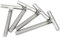 Generisch WGX123 304 Edelstahl M4 M5 M6 M8 M10 M12 T-förmige Schweißschrauben Nagelbolzen(M12x40mm 2pcs)