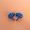 Auricolari in silicone per Beats Solo Buds, auricolari in silicone per cuffie Bluetooth con impugnatura, accessori antipolvere (blu)
