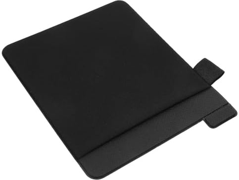 WOONEKY Adhesive Laptop Mouse Holder with Pen Slot Storage Pouch for Wireless Mouse Laptop Attachment with Secure Anti-Slip Design Portable Organizer for Travel and Work