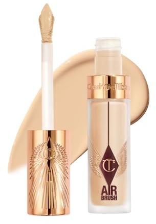 Charlotte Tilbury AIRbrush Flawless Blur Concealer - Concealer for Dark Circles, Blemishes & More - Hydrating, Full Coverage with a Natural Matte Finish - 4.5 Fair