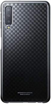 Samsung EF-AA750 Gradation Cover für Galaxy A7 (2018) Schwarz