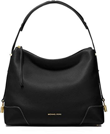 Michael Kors Damen Crosby Schultertasche Schwarz (Black)