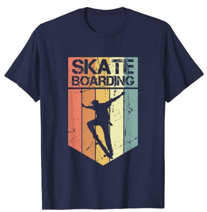 Vintage Skateboarding Outfit Skater Geschenk Skateboard T-Shirt