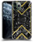 Head Case Designs Black And Gold Geometric Marble Soft Gel Case Compatible With Apple iPhone 11 Pro