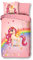 Good Morning! Little, Pony, Einhorn Unicorn Bettwäsche, Baumwolle, 135x220 cm mit EIN Kissenbezug 80x80 cm