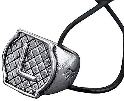 Halskette – Ring – Morgenstern – City Of Bones – The Mortal Instruments – Shadowhunters – Buchstaben – Initialen – Gravur – Geschenkidee – Cosplay – Buchstabe – L – Geschenkidee