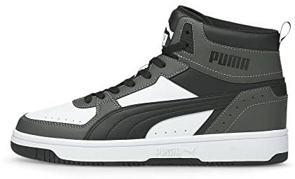PUMA Rebound Joy, Sneakers Unisex-Adulto, Dark Shadow Black White, 45 EU