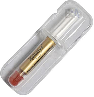 HALNZIYE 3 PCS Pasta Termica Siringa 1g HY610 Oro > 3,05 W/m-K Range Temperatura -30 +240 °C Contenuto Totale 3g Grasso Termico Thermal Paste Raffreddamento