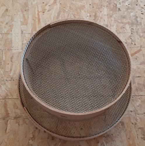 Setaccio In Legno di Faggio Per Mollica,Pan Grattato,frumento,Cereali,Avena (Diametro ø cm 20)