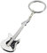 Générique Mode Metall Schlüsselanhänger Gitarre Form Anhänger Schlüssel Kette Auto Schlüsselanhänger Rucksack Dekorative Ring 9 cm 1 Stück Elegant und Beliebt