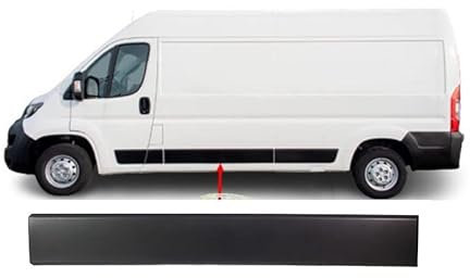 Baguette/Moulure d'aile arrière gauche après la porte conducteur compatible avec Peugeot Boxer II, Citroën Jumper II et Fiat Ducato III | Installation facile et qualité OEM | FINAO AUTOPARTS