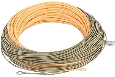 Sprinton Maximumcatch Spey/Switch Schwimmende Fliegenschnur WF3/4/5/6/7/8/9/10/11F, 27,5-30,5m lang, mit 2 Schlaufen Spezielles Design für Fliegenfischen Schnur (Einhand-Spey Schnur, WF4F)