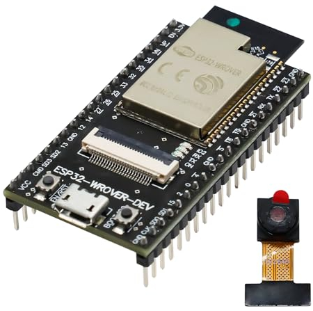 ARCELI ESP Entwicklungsboard(Gelötete Stiftreihen), ESP Onboard WiFi + Bluetooth Modul unterstützt 2640 Stromsparender Dual Core Kompatibel mit Arduino IDE