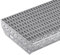 Gitterroststufen 900x270 mm - Maschenweite 30x10 mm,verzinkt, rutschhemmend, wetterbeständige Treppenstufen aus Metall – ideal für Innen & Außen