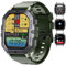 OUKITEL BT101 Smartwatch Uomo - 2,02 Pollici Orologio Militare Smart Watch,100+ Modalità Sport, 5ATM Impermeabile 410mAh Notifiche/Cardiofrequenzimetro/Contapassi/Fitness Tracker per Android/iOS