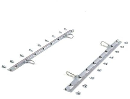 Acebikes Flexi Rail Set Transport Zurrgurtschienenset Motorradtransport 78,5 x 5 x 1 cm