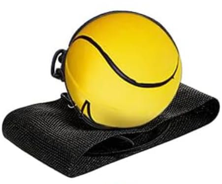 Enyolidimk 1 Stücke Weicher Ball Handgelenk Ball Mit Schnur, 6cm Handgelenk Return Ball, Ball An Der Schnur Springball Hüpfball, Handgelenk Ball Gummi Bouncy Ball, Sport Erwachsene