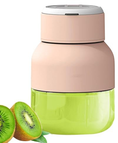 Exprimidor portátil inalámbrico, licuadora portátil,Botella de jugo multiusos de gran capacidad | Licuadora de viaje personal recargable de 800 ml, licuadora de 800 ml, licuadora portátil para el